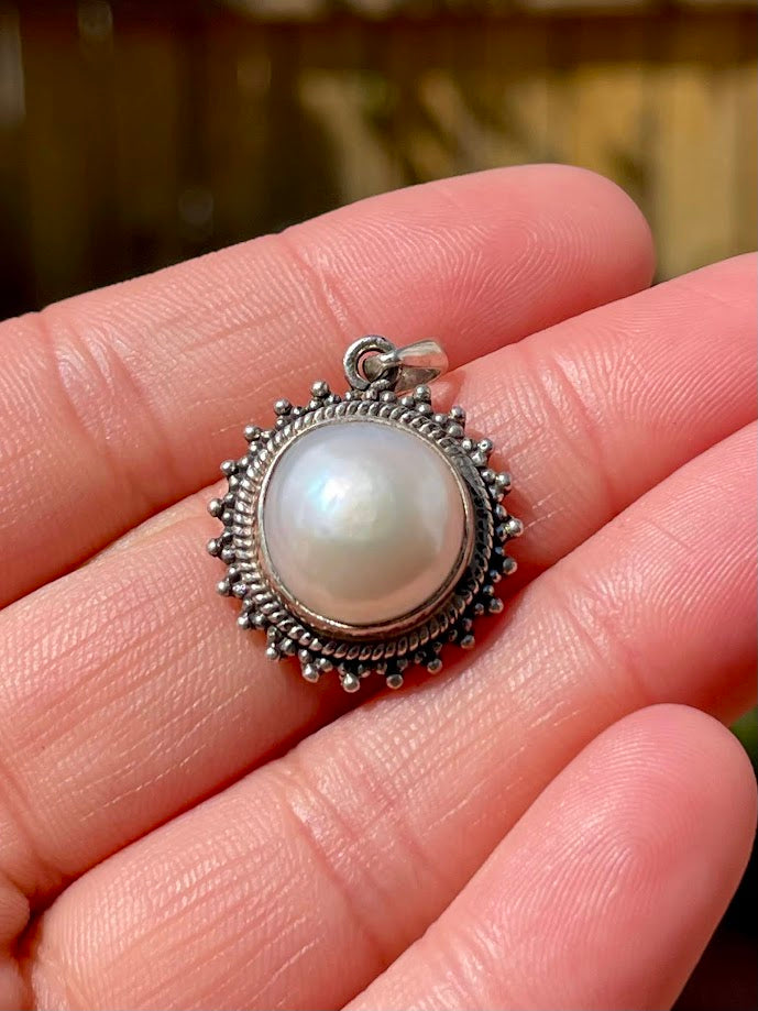 Pearl Silver Pendant