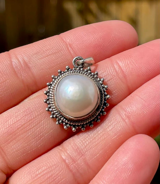Pearl Silver Pendant