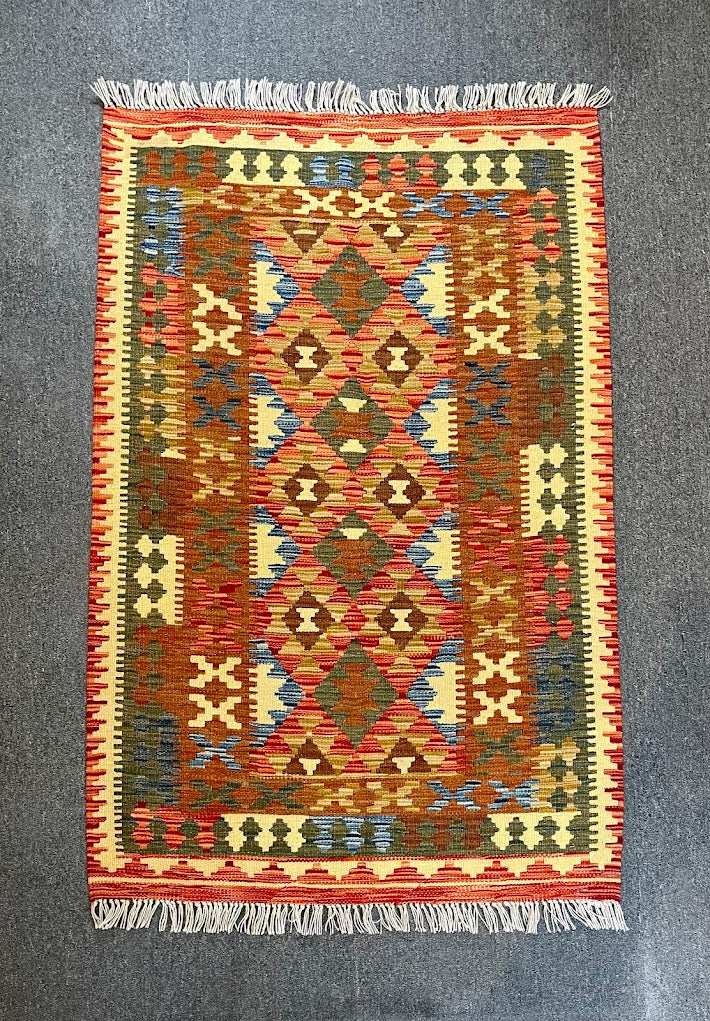 Maimana Kilim 3'4 x 5'1