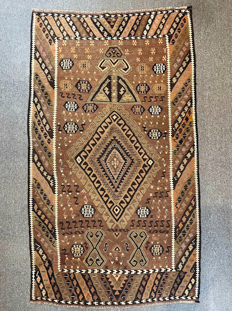 Turkish Kilim 3'6 x 6'1