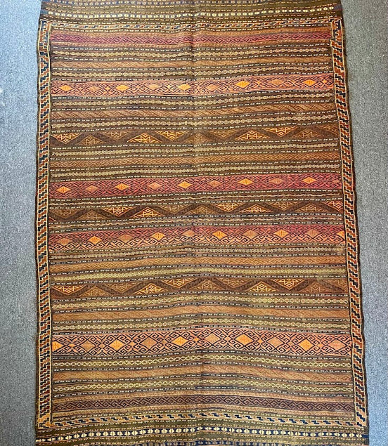 Afghan Cicim 5'3 x 7'11