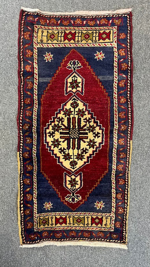 Anatolian Mini Rug 1'10 x 3'8
