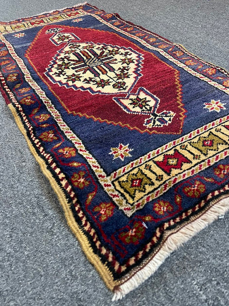 Anatolian Mini Rug 1'10 x 3'8