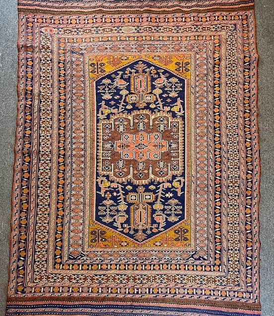 Afghan Qalainou Sumak 5'0 x 7'0