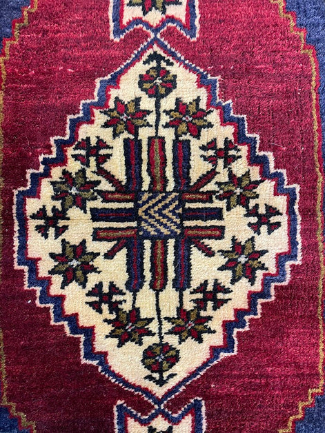 Anatolian Mini Rug 1'10 x 3'8