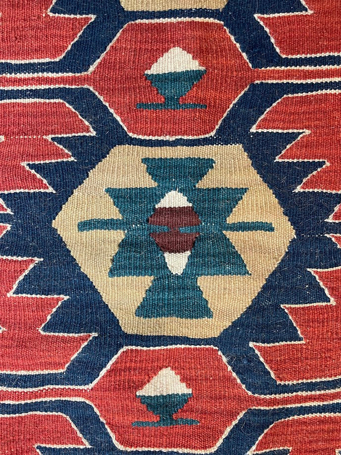 Turkish Kilim 3'9 x 5'8