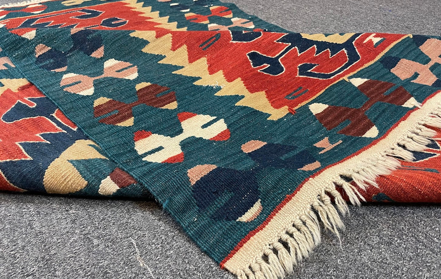 Turkish Kilim 3'9 x 5'8