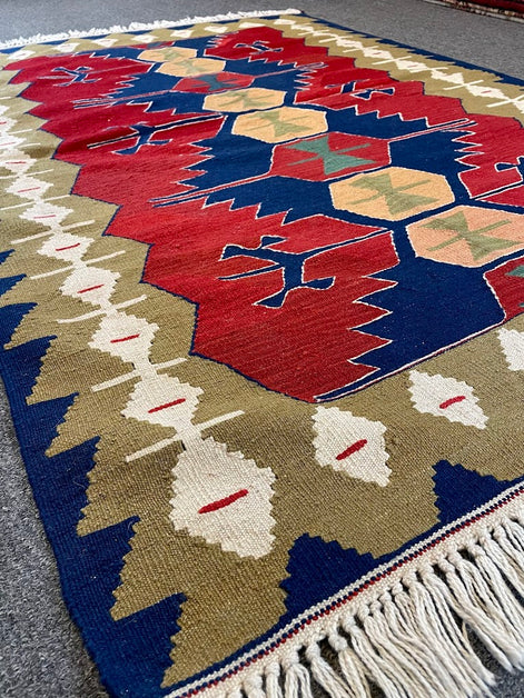 Turkish Kilim 3'10 x 5'5