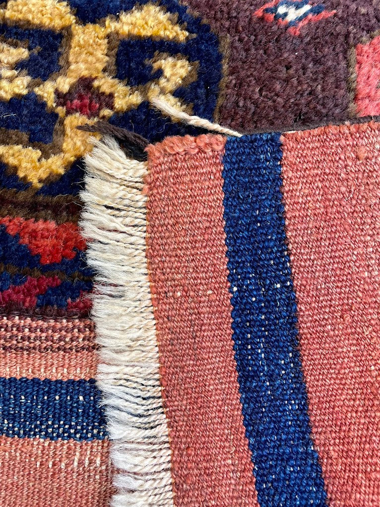 Antique Iranian Lori Baktiyari 3'6 x 5'11