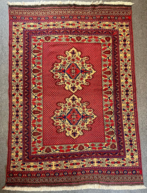 Afghan Sumak 5'2 x 7'6