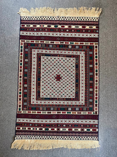 Afghan Maliki Sumak 3'9 x 5'10