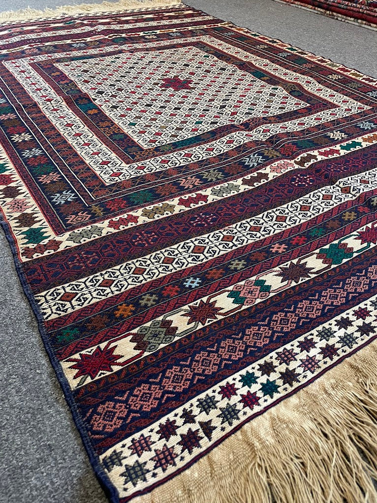Afghan Maliki Sumak 3'9 x 5'10