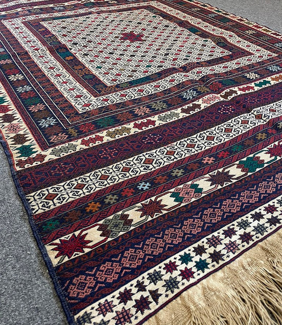Afghan Maliki Sumak 3'9 x 5'10