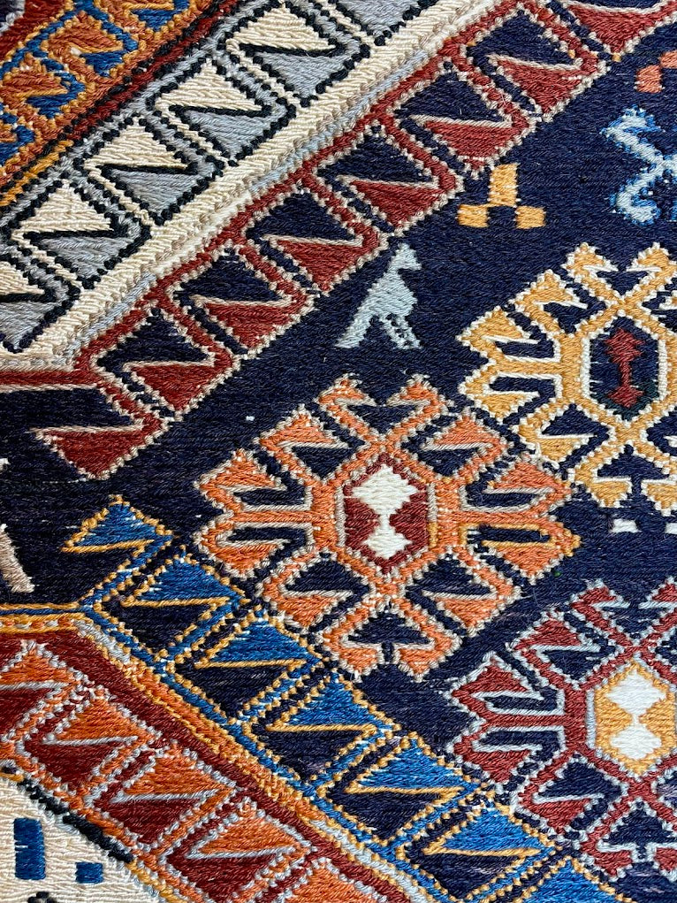 Iranian Animal Sumak 4'1 x 6'5