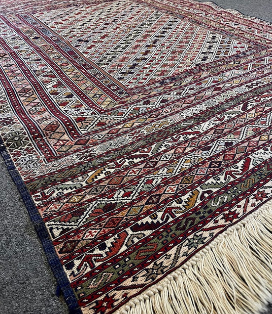 Afghan Maliki Sumak 4'2 x 6'1