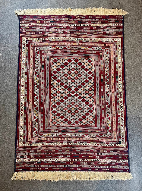 Afghan Maliki Sumak 4'2 x 6'2