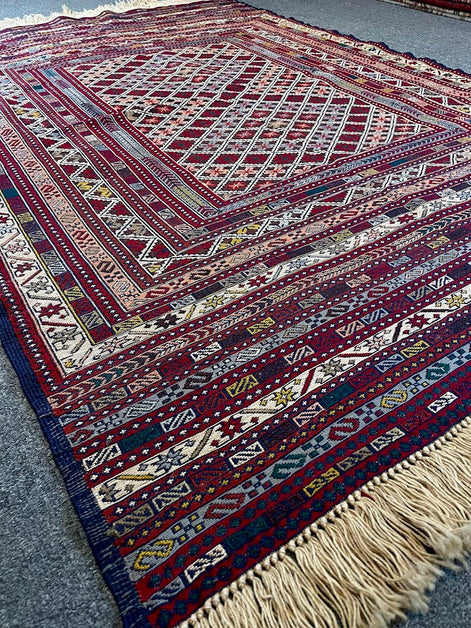 Afghan Maliki Sumak 4'2 x 6'2