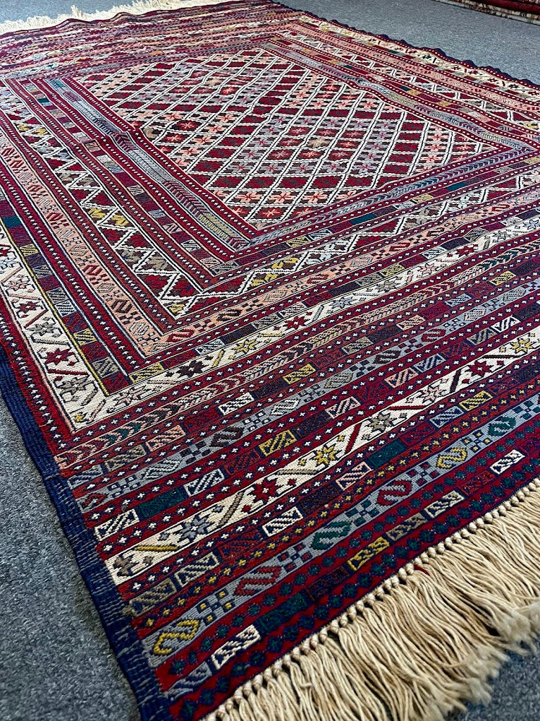 Afghan Maliki Sumak 4'2 x 6'2