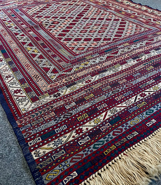Afghan Maliki Sumak 4'2 x 6'2