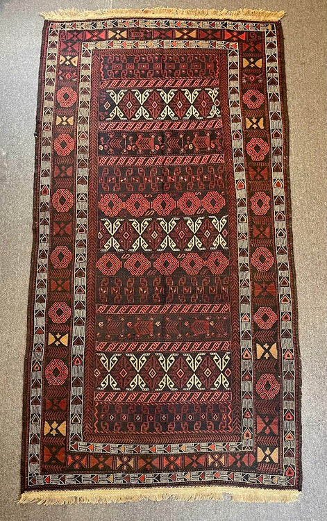 Afghan Baluch Sumak 4'8 x 9'0
