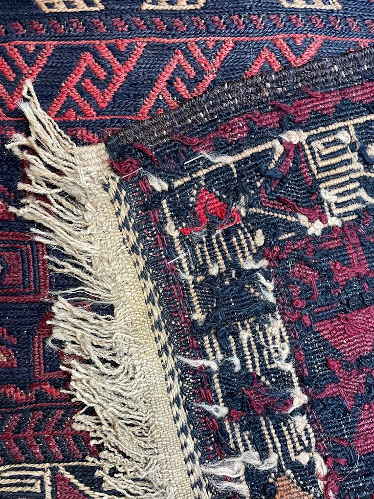 Afghan Baluch Sumak 4'8 x 9'0