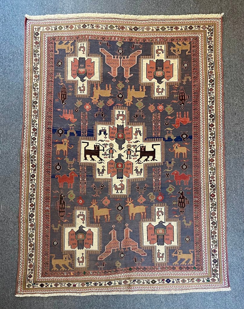 Iranian Sumak 4'7 x 6'4