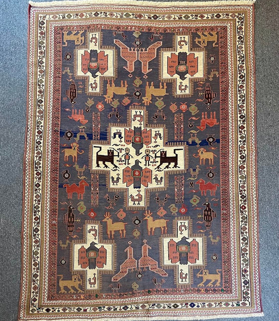 Iranian Sumak 4'7 x 6'4