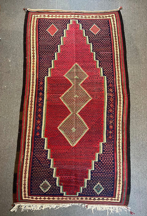 Kurdish Kilim 4'9 x 8'11