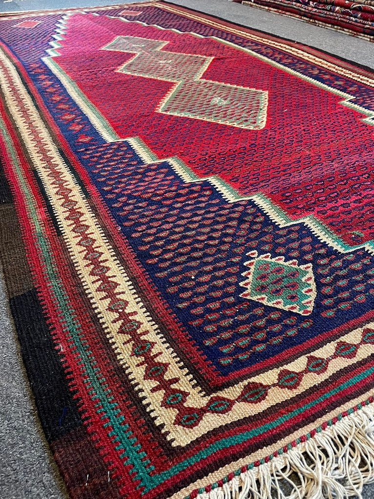 Kurdish Kilim 4'9 x 8'11