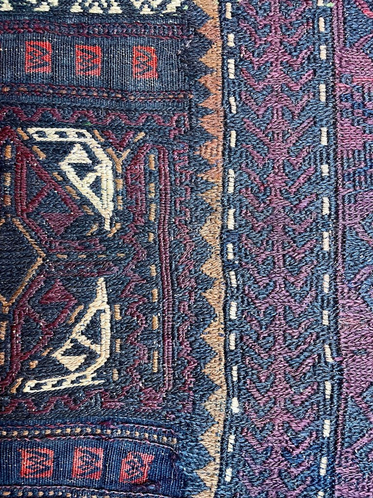 Afghan Baluch Sumak 3'0 x 9'4