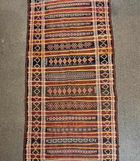 Afghan Maldari Cicim 3'9 x 9'2