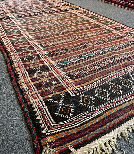 Afghan Maldari Cicim 3'9 x 9'2