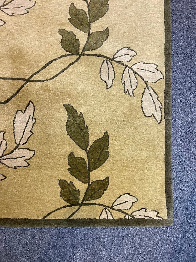 Tibetan Contemporary Leaf 6'0 x 8'11