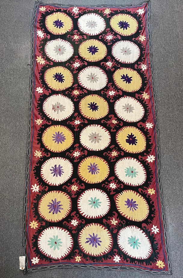 Uzbek Suzani 3'8 x 8'2