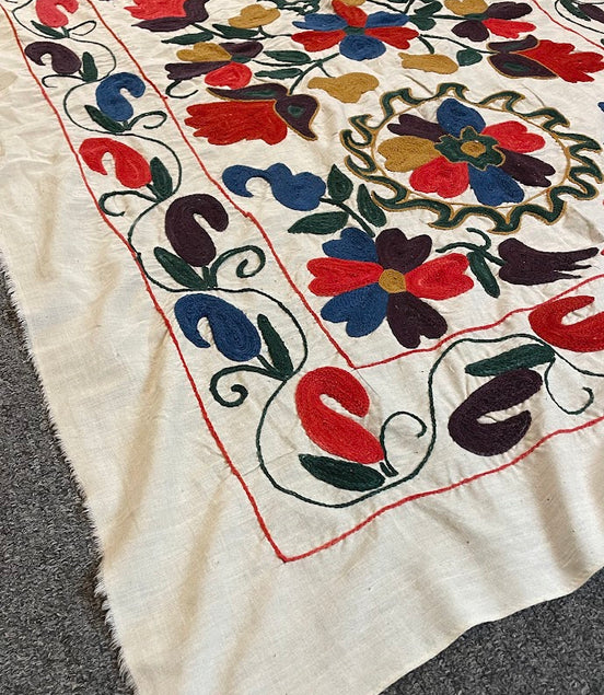 Uzbek Suzani 3'0 x 4'5