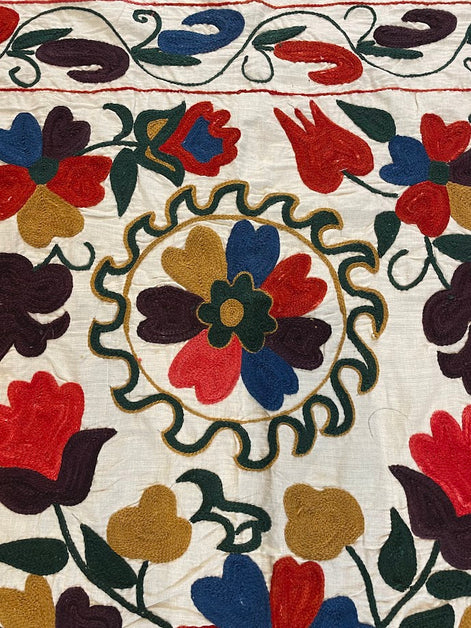 Uzbek Suzani 3'0 x 4'5