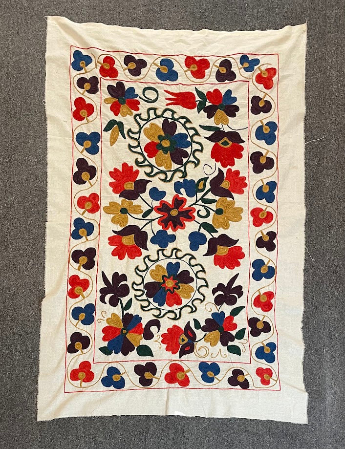 Uzbek Suzani 3'1 x 4'7