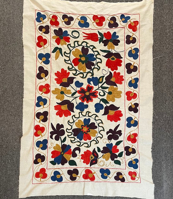 Uzbek Suzani 3'1 x 4'7