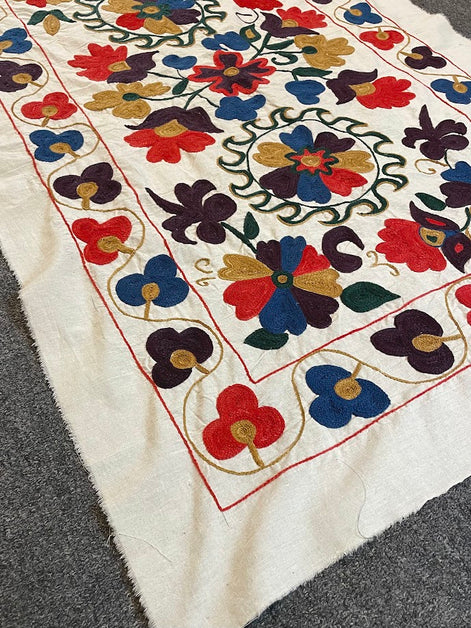 Uzbek Suzani 3'1 x 4'7