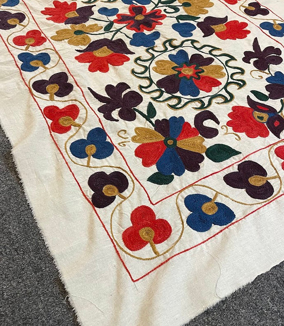 Uzbek Suzani 3'1 x 4'7