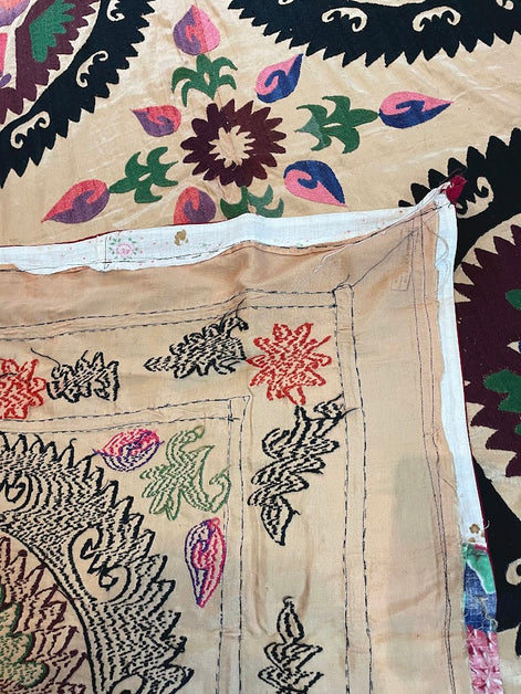 Antique Uzbek Suzani 5'5 x 6'3