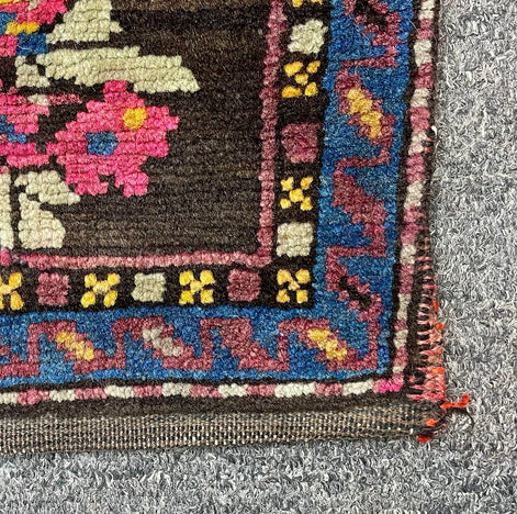 Karabaj Grain Bag/Mini Rug 1'9 x 1'10