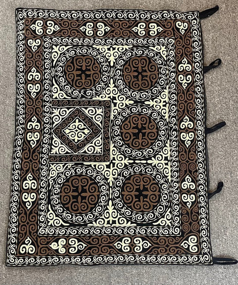 Kazak Needlework Wall Hanging 2'6 x 3'4