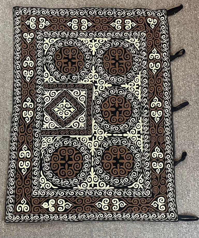 Kazak Needlework Wall Hanging 2'6 x 3'4