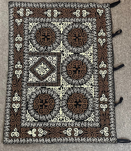 Kazak Needlework Wall Hanging 2'6 x 3'4