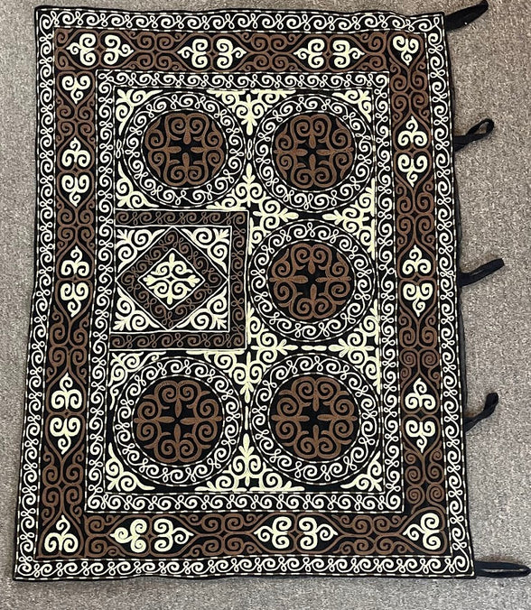 Kazak Needlework Wall Hanging 2'6 x 3'4