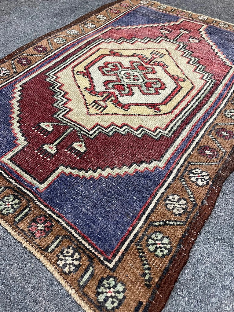 Anatolian Mini Rug 2'2 x 3'1