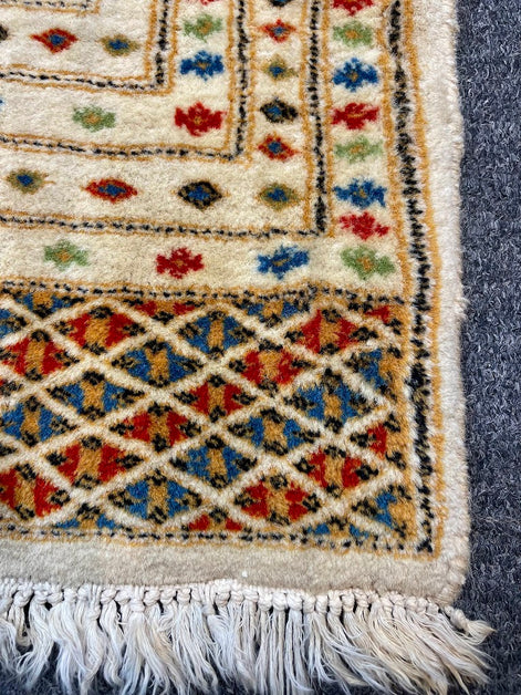 Turkmen Bukhara Mini Rug 2'0 x 2'4