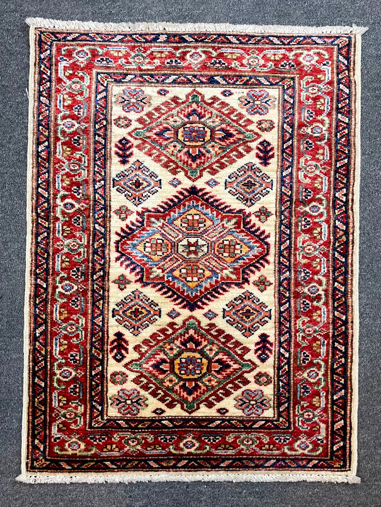Afghan Hazara Mini Rug 2'0 x 2'10