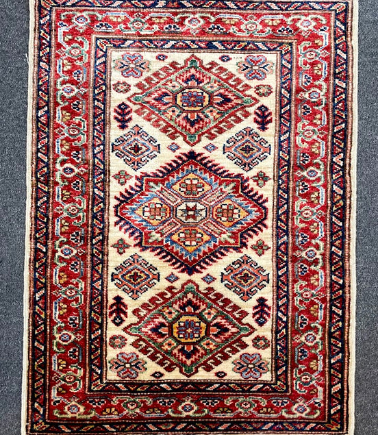 Afghan Hazara Mini Rug 2'0 x 2'10
